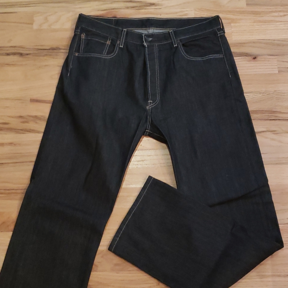 Levi's Men's Straight Jeans - Dark Blue